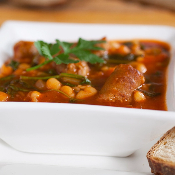 Bangers & Baked Bean One Pot